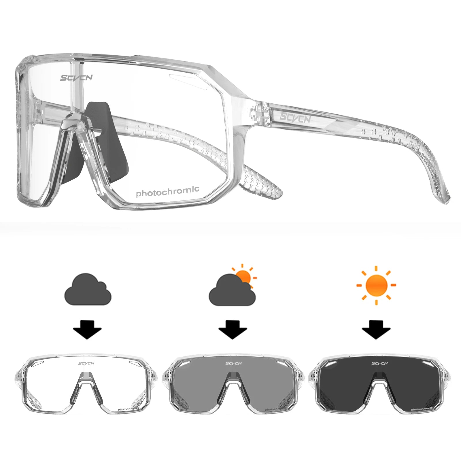SCVCN Cycling Sunglasses UV400 – Men & Women