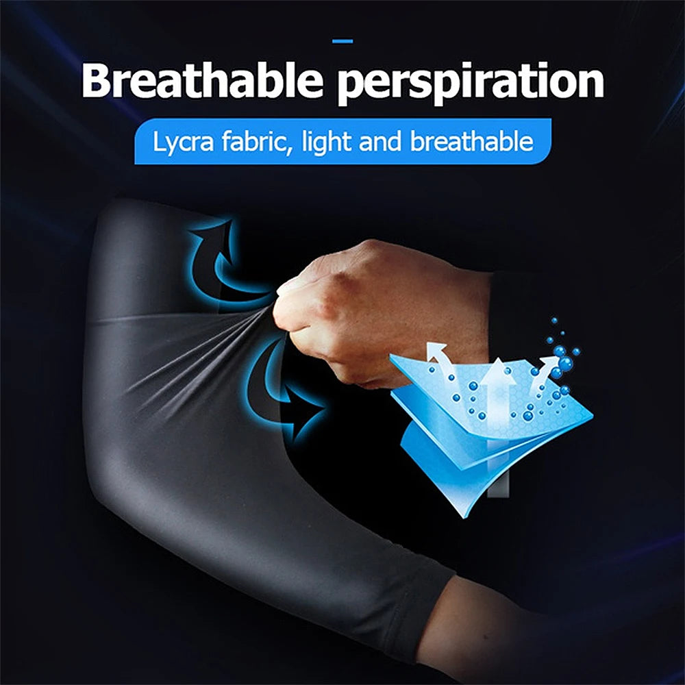 BraceTop UV Protection Sports Cooling Arm Sleeves
