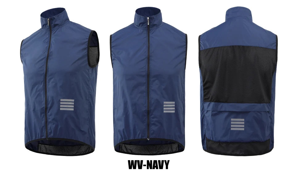 KEMALOCE Men’s Windproof Cycling Vest 2023