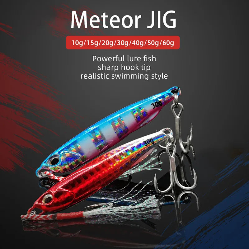 2021 Japanese Metal Cast Jig Spoon Lures