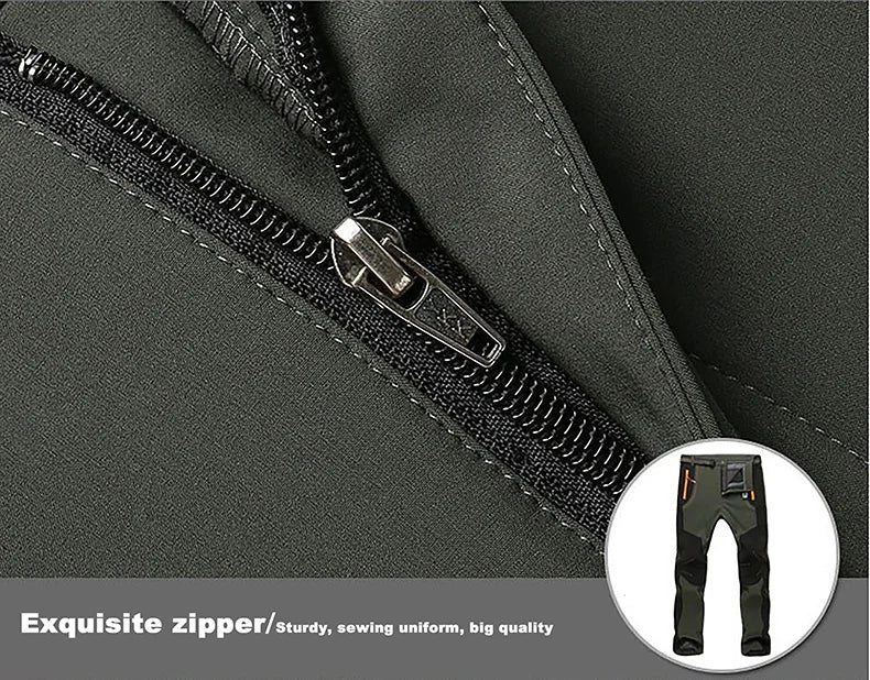 LNGXO Men’s Waterproof Fleece Hiking Pants