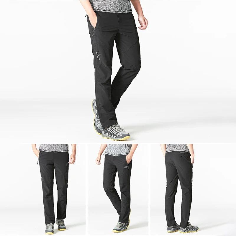 LNGXO Men’s Quick-Dry Waterproof Hiking Pants
