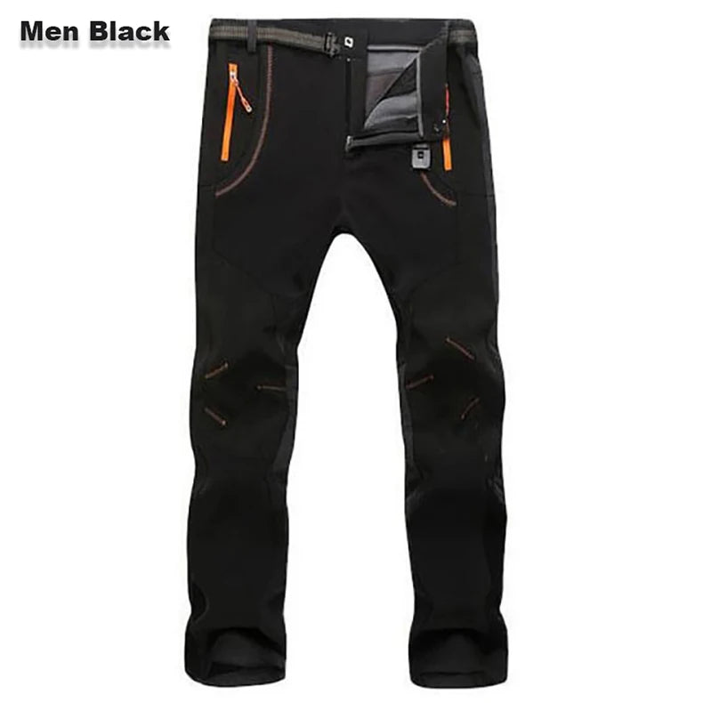 LNGXO Men’s Waterproof Fleece Hiking Pants