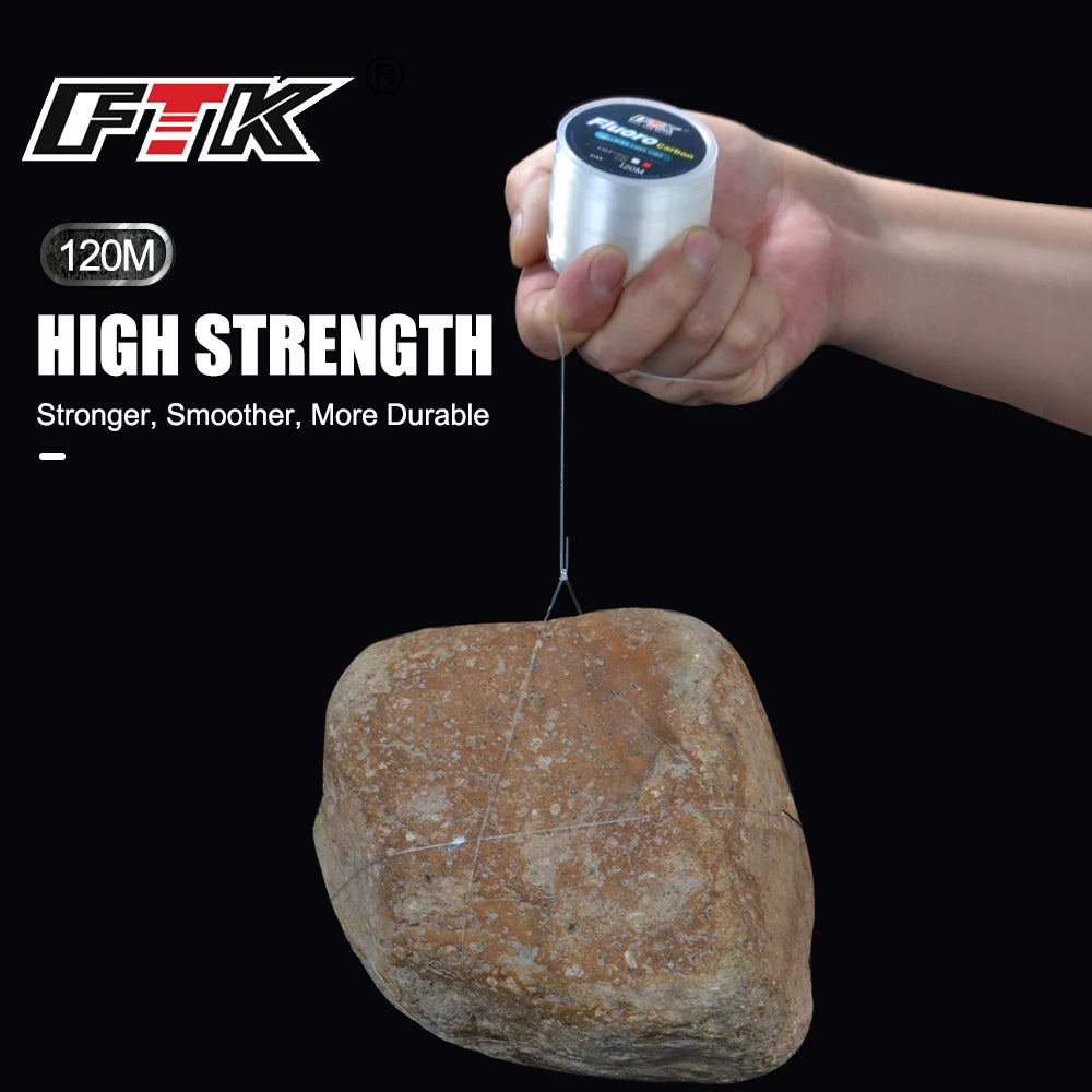 120M Fluorocarbon Coating Fishing Line