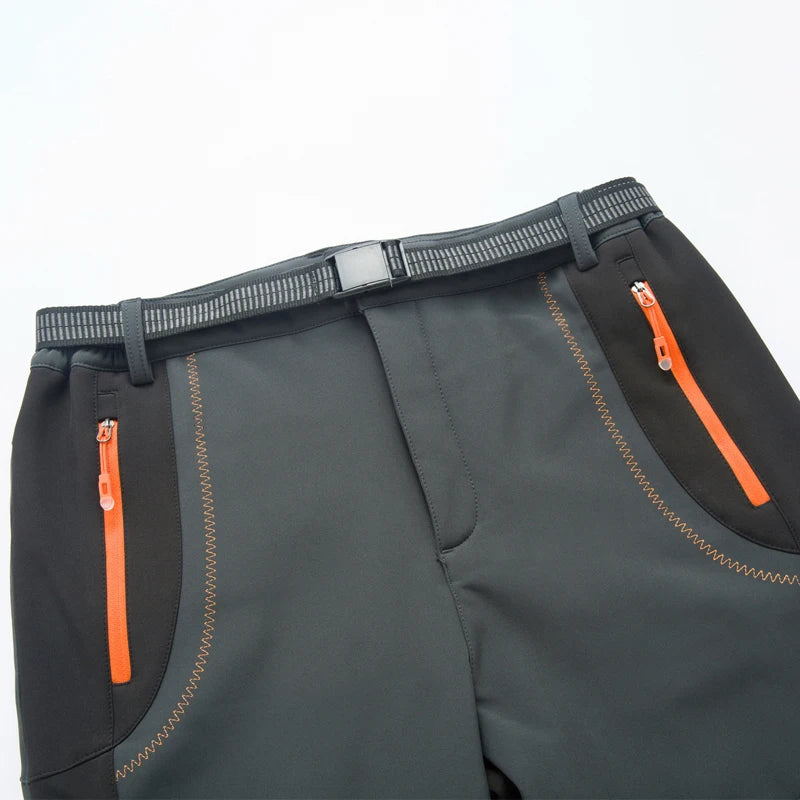 LNGXO Men’s Waterproof Fleece Hiking Pants