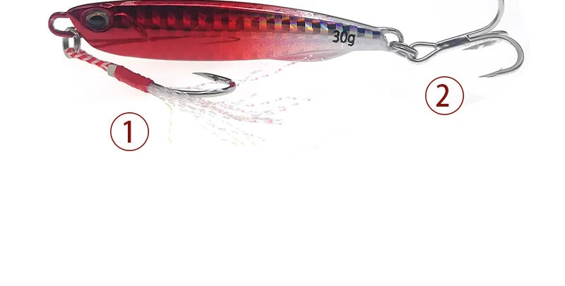 2021 Japanese Metal Cast Jig Spoon Lures