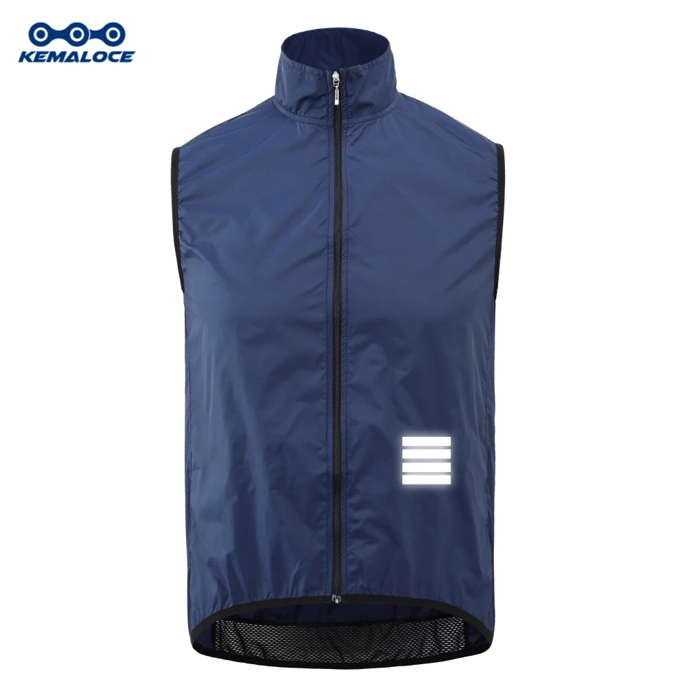 KEMALOCE Men’s Windproof Cycling Vest 2023