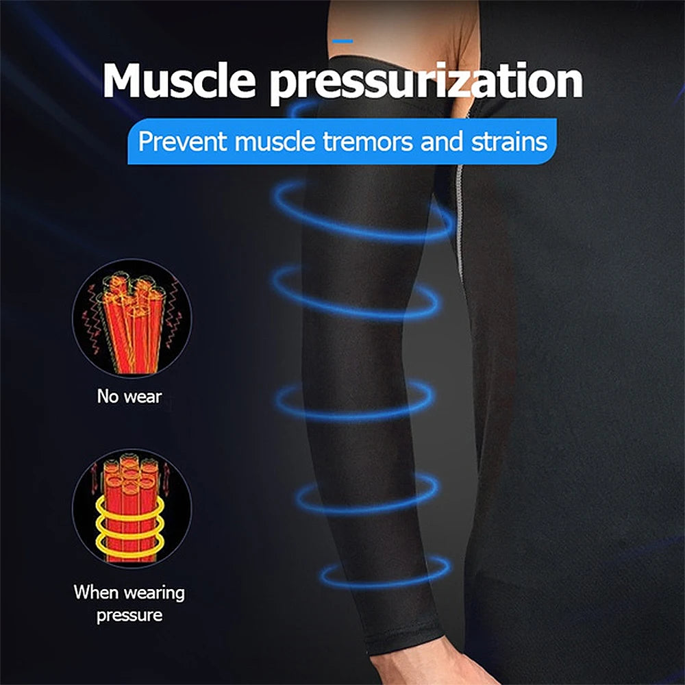 BraceTop UV Protection Sports Cooling Arm Sleeves