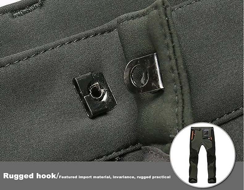 LNGXO Men’s Waterproof Fleece Hiking Pants