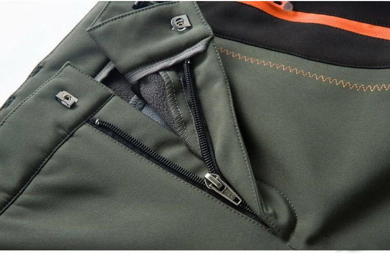 LNGXO Men’s Waterproof Fleece Hiking Pants