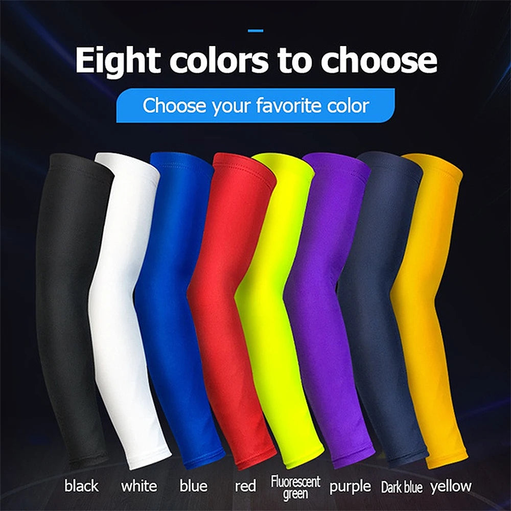 BraceTop UV Protection Sports Cooling Arm Sleeves