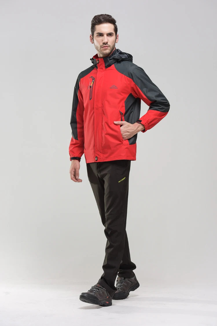 TRVLWEGO Men’s Waterproof Hiking & Outdoor Jacket