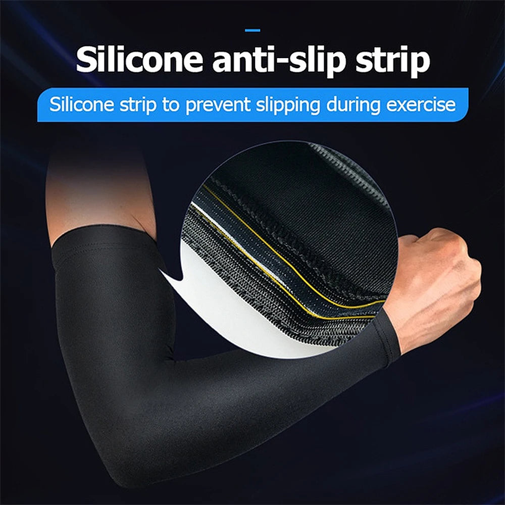 BraceTop UV Protection Sports Cooling Arm Sleeves