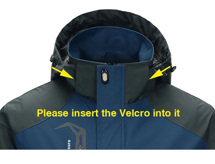 TRVLWEGO Men’s Waterproof Hiking & Outdoor Jacket