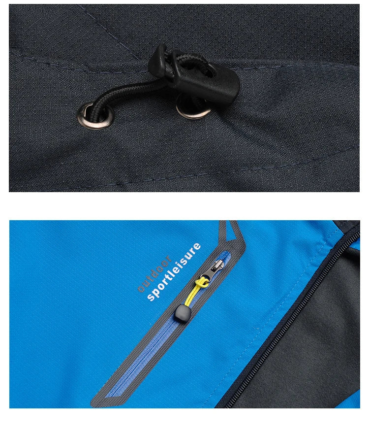 TRVLWEGO Men’s Waterproof Hiking & Outdoor Jacket