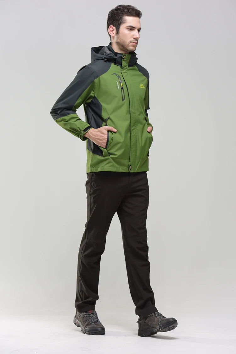 TRVLWEGO Men’s Waterproof Hiking & Outdoor Jacket