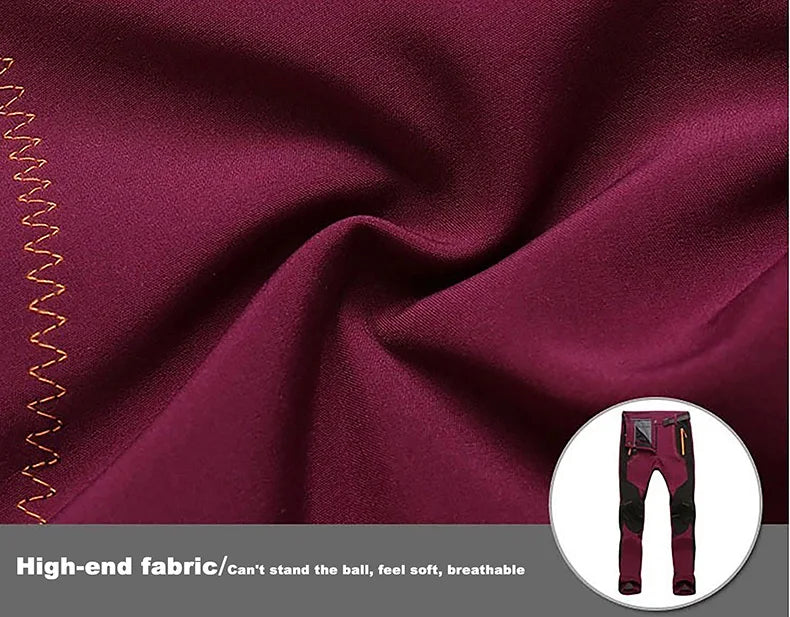 LNGXO Men’s Waterproof Fleece Hiking Pants