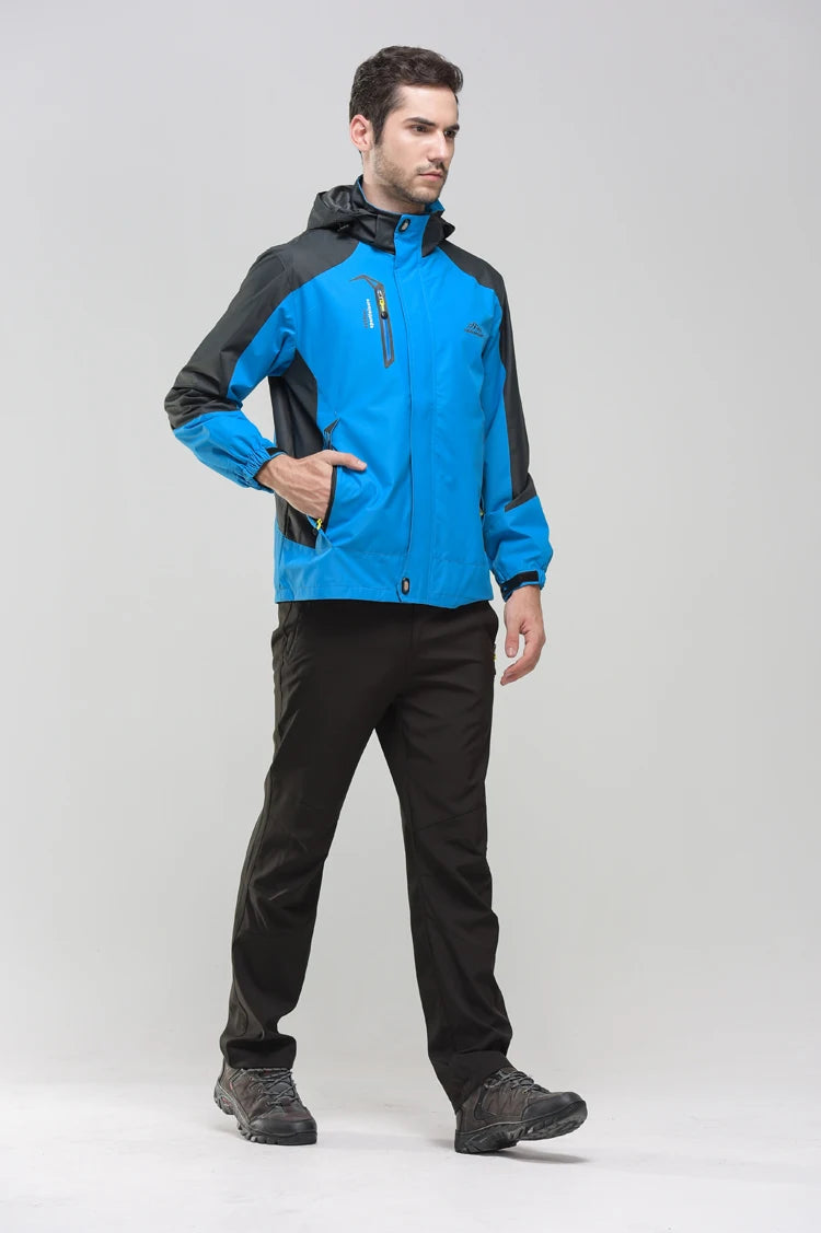 TRVLWEGO Men’s Waterproof Hiking & Outdoor Jacket