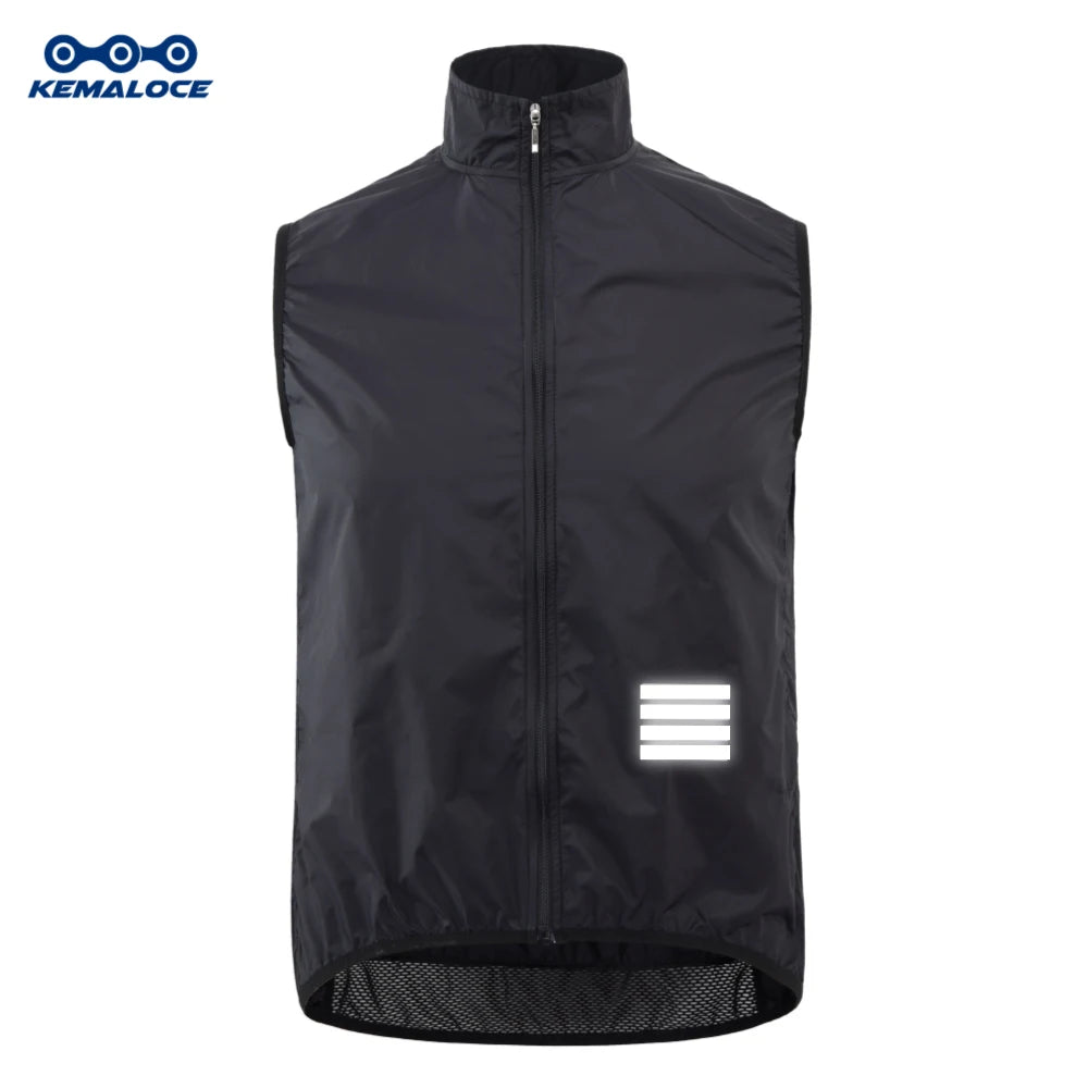 KEMALOCE Men’s Windproof Cycling Vest 2023