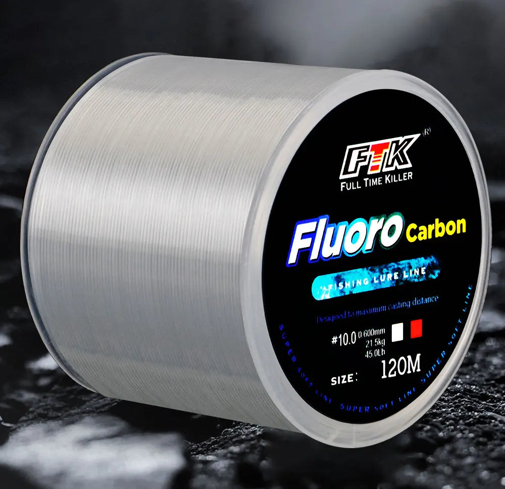 120M Fluorocarbon Coating Fishing Line