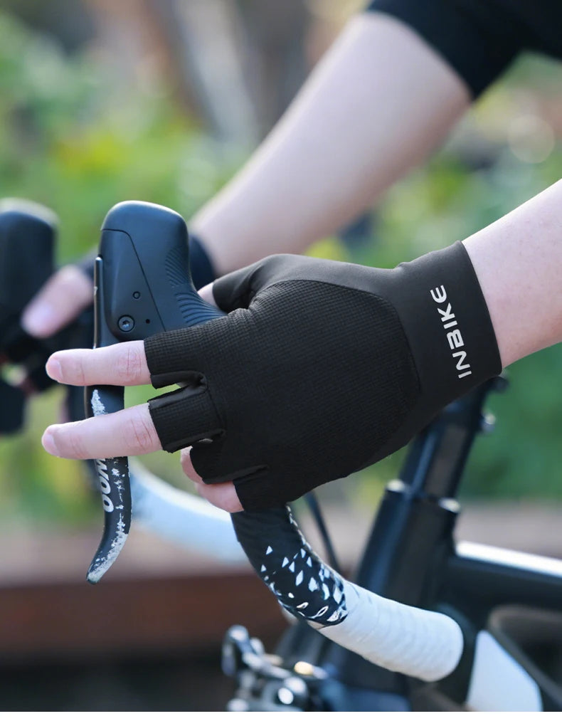 INBIKE Half-Finger Shock-Absorption Cycling Gloves