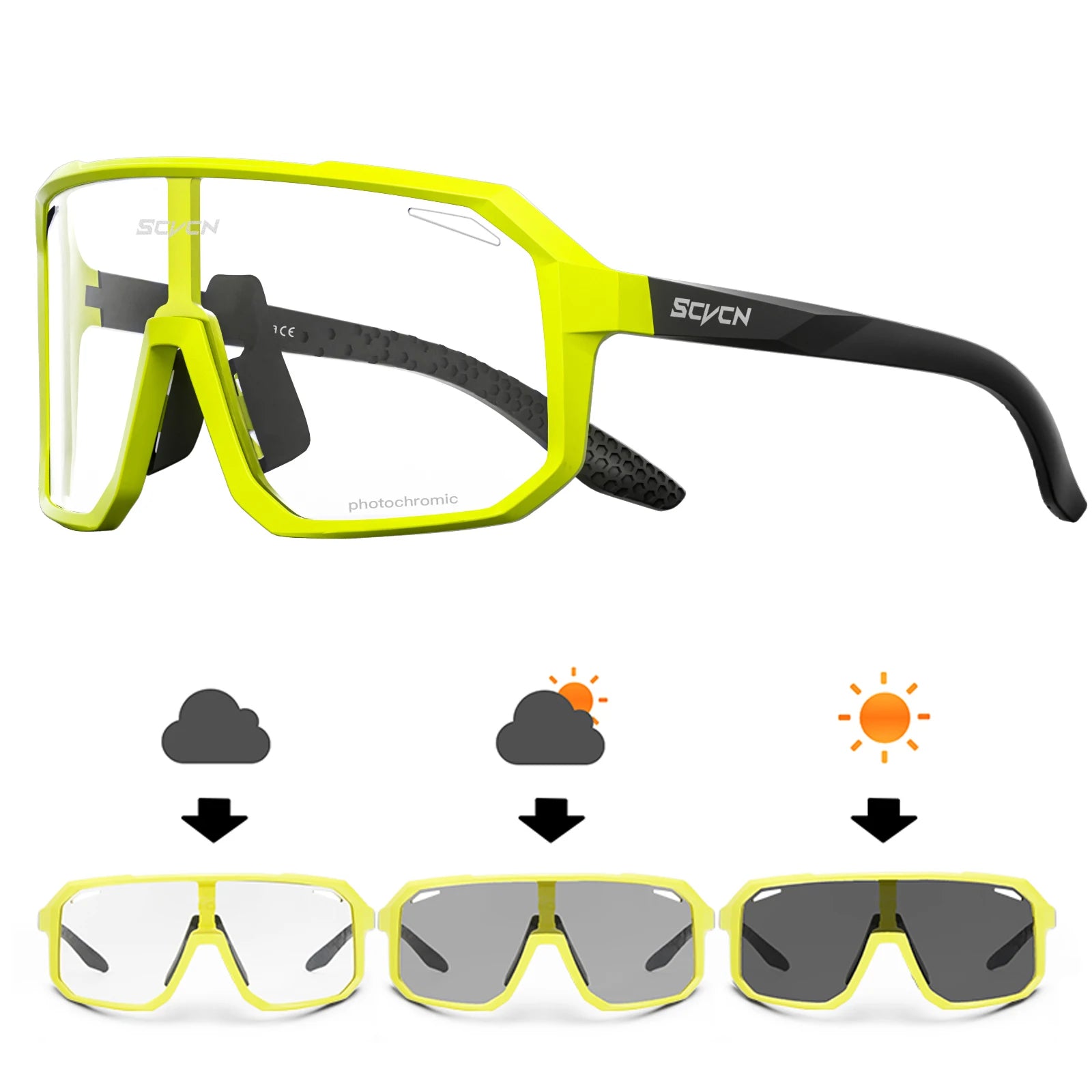 SCVCN Cycling Sunglasses UV400 – Men & Women