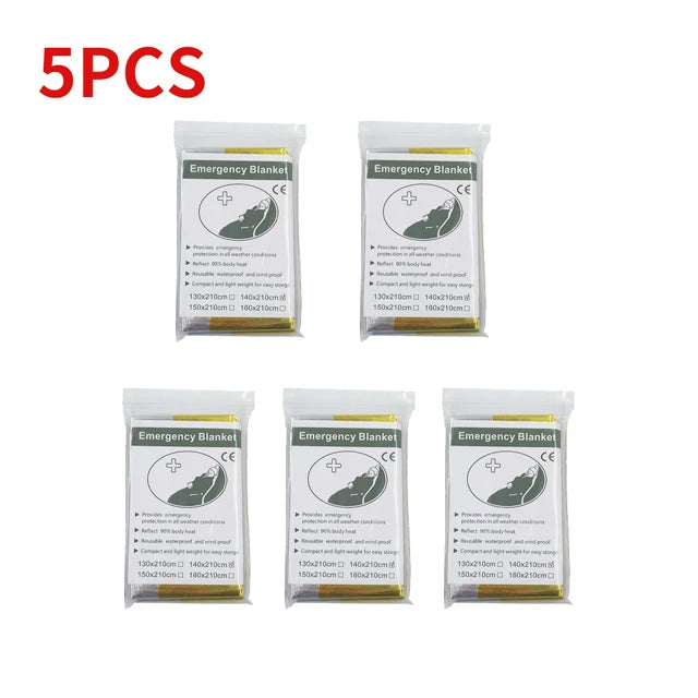 Emergency Survival Blanket – Waterproof Thermal Foil