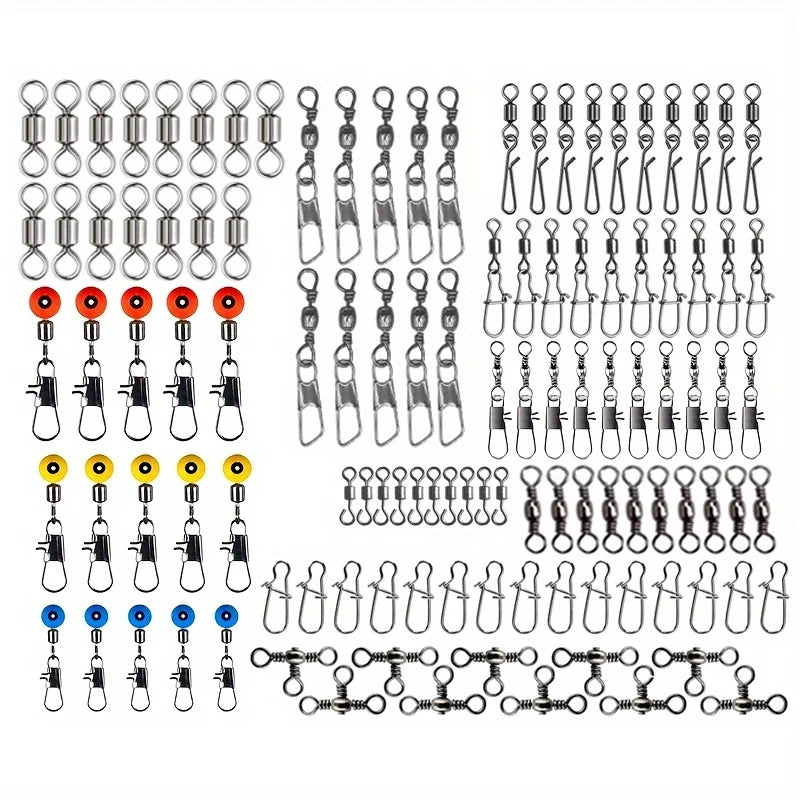 115-Piece Quick-Change Fishing Connector Set