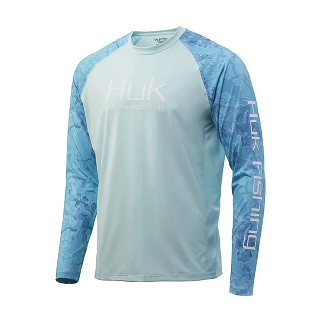 HUK Men’s Long Sleeve UV Protection Fishing Shirt