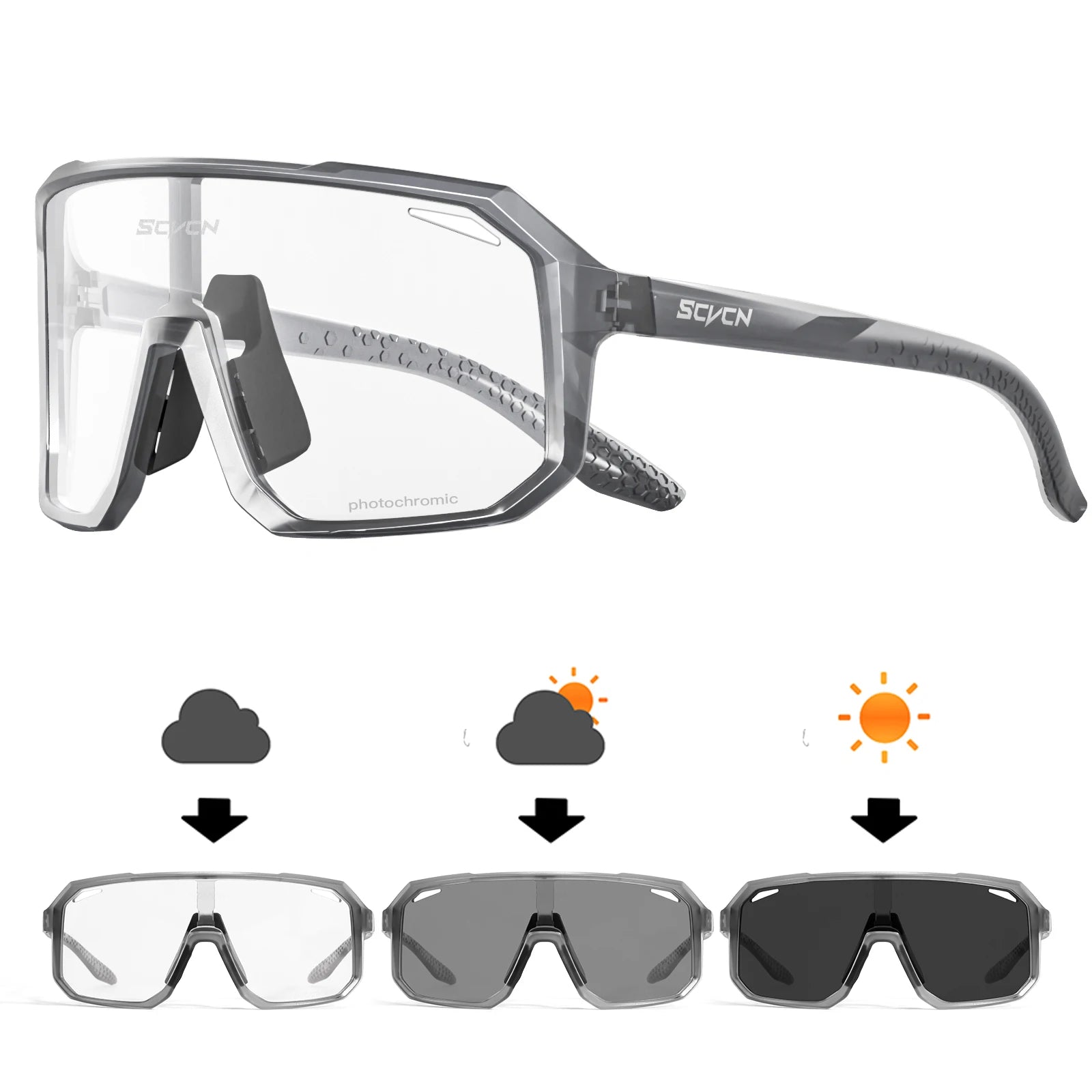 SCVCN Cycling Sunglasses UV400 – Men & Women