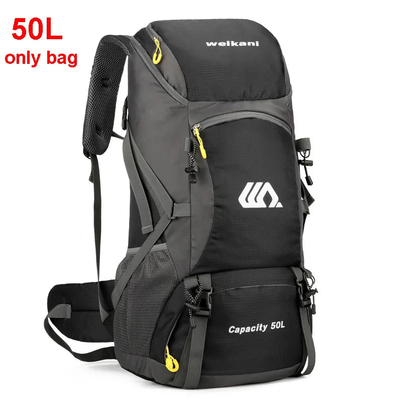 50L Waterproof Travel & Hiking Backpack