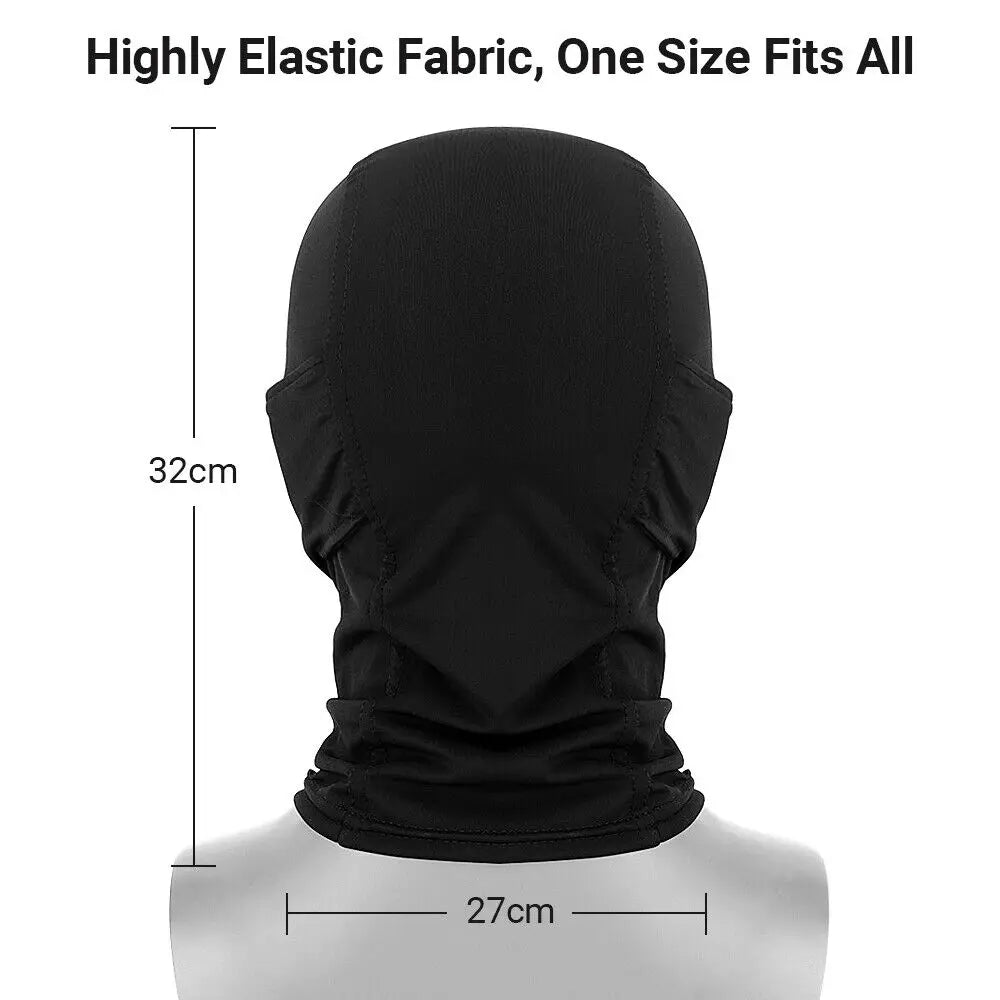 Tactical Half-Face Balaclava Mask – Breathable Mesh