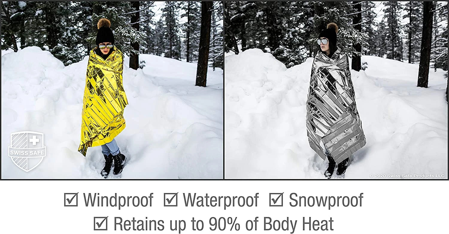 Emergency Survival Blanket – Waterproof Thermal Foil