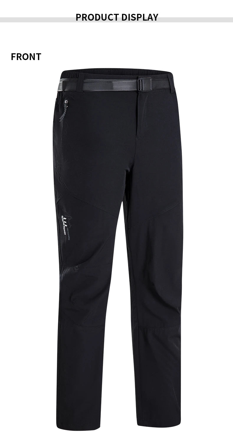 LNGXO Men’s Quick-Dry Waterproof Hiking Pants