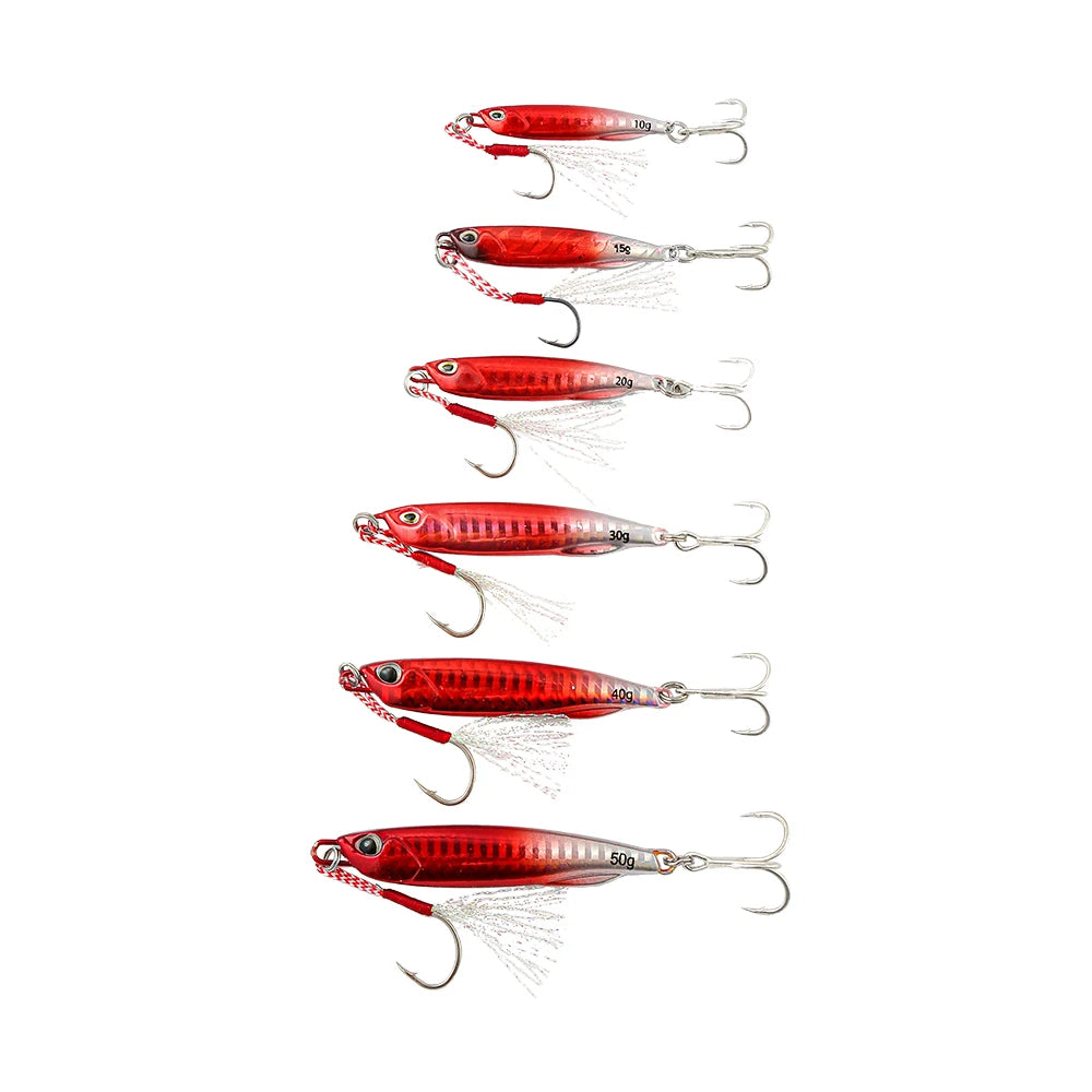 2021 Japanese Metal Cast Jig Spoon Lures