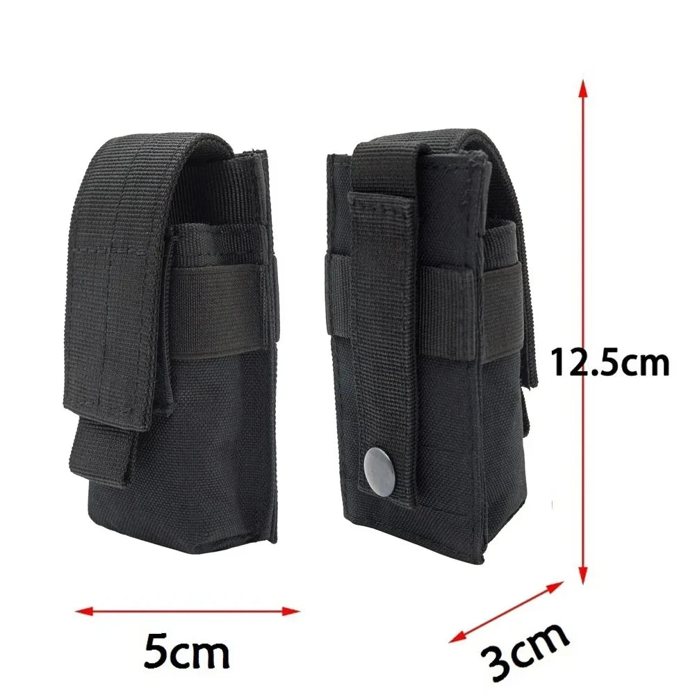 DIZETION Tactical MOLLE Flashlight Pouch