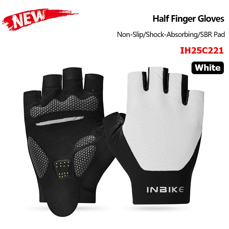 INBIKE Half-Finger Shock-Absorption Cycling Gloves