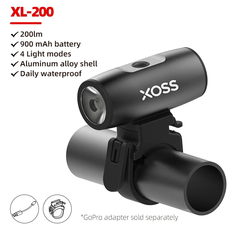 XOSS XL1200 Waterproof Rechargeable Bike Headlight
