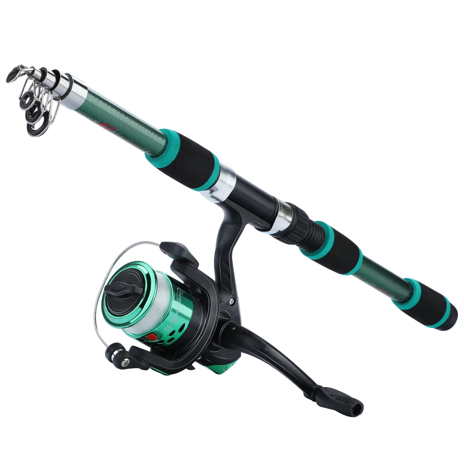Sougayilang 1.8M Telescopic Rod & Spinning Reel Combo