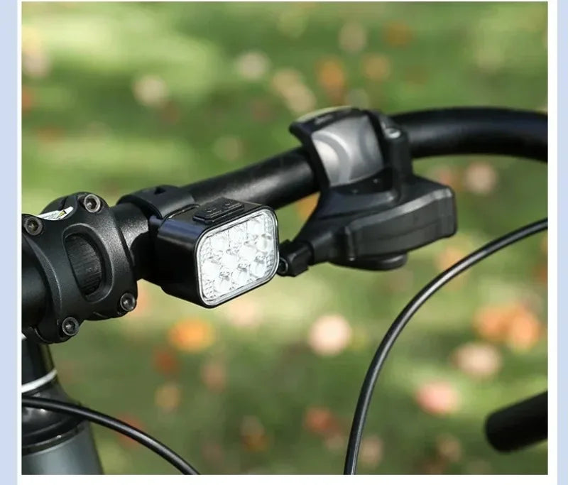 BUCKLOS USB Rechargeable LED Bike Lights – Front & Rear