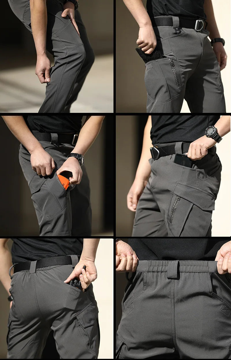 Outdoor Stretch Water-Resistant Tactical Hiking Pants