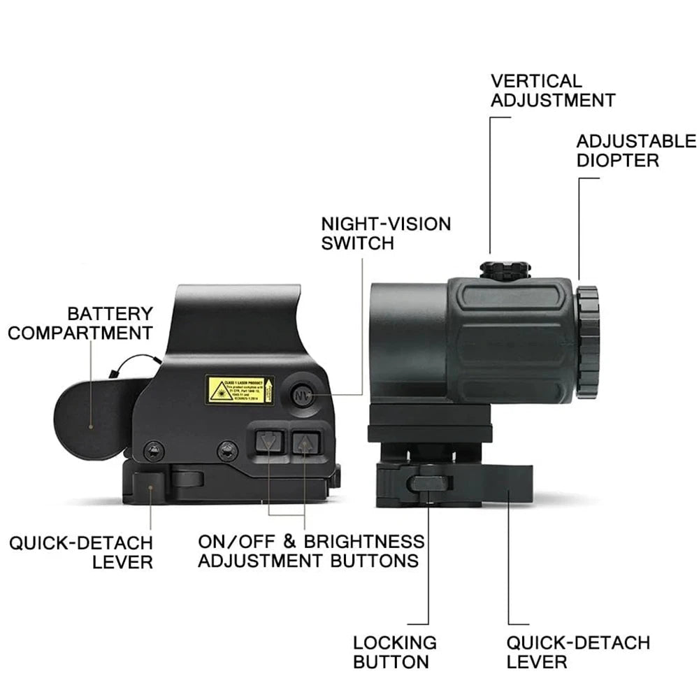 558+G43 Holographic Red Dot Sight