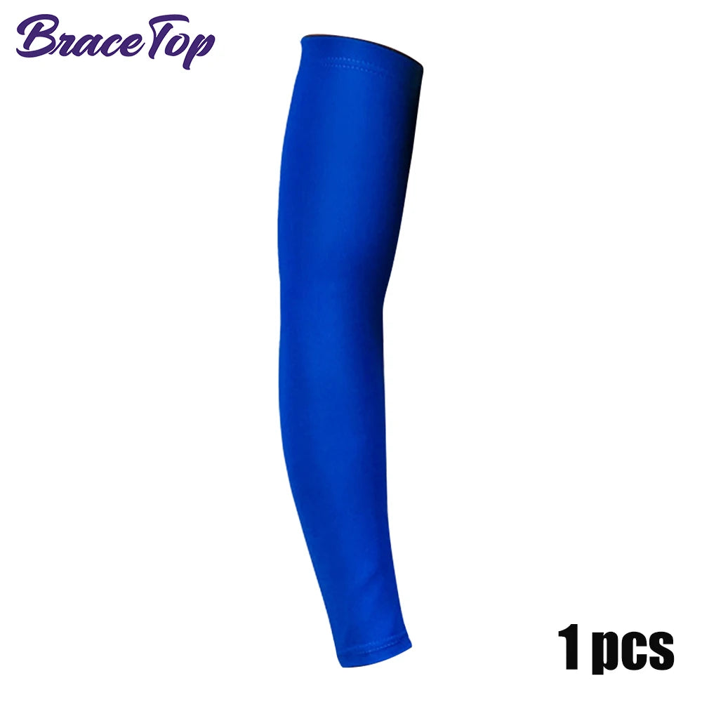 BraceTop UV Protection Sports Cooling Arm Sleeves