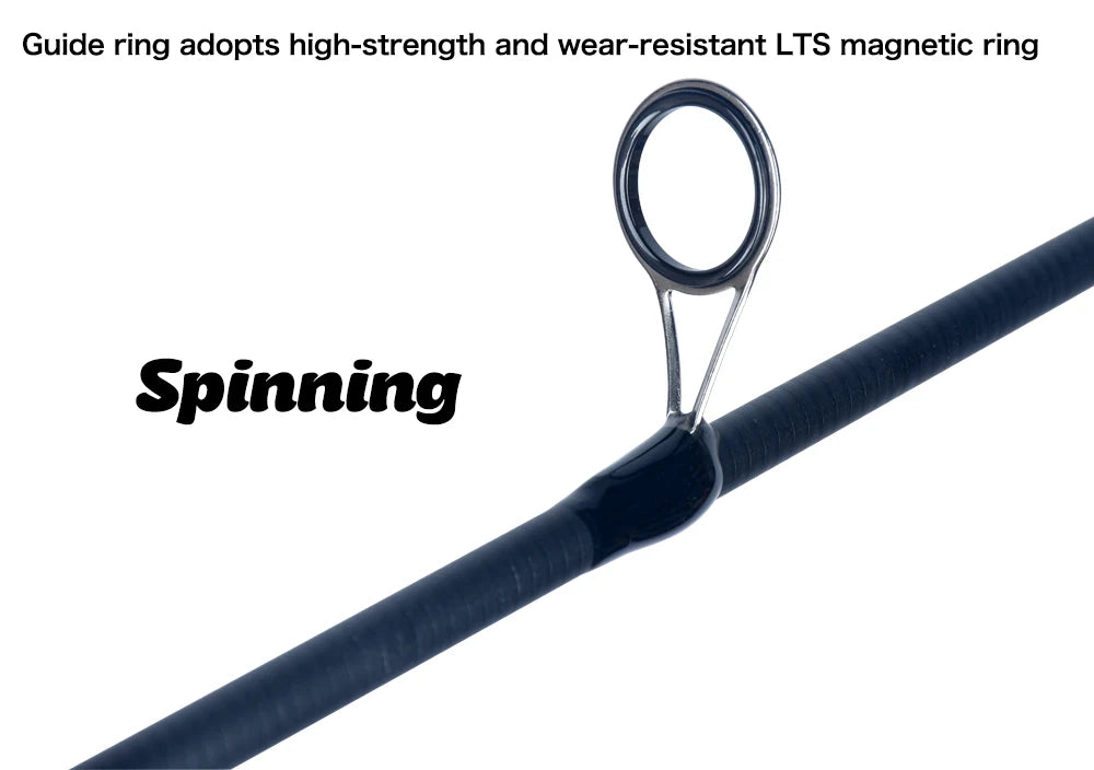 PHISHGER Ultralight Mini Carbon Spinning & Baitcasting Rod