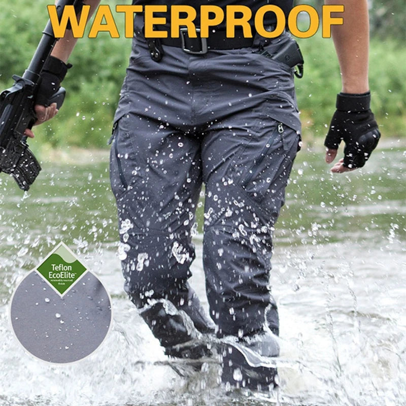 Men’s Military Tactical Waterproof Cargo Pants