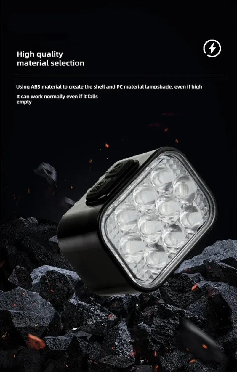 BUCKLOS USB Rechargeable LED Bike Lights – Front & Rear