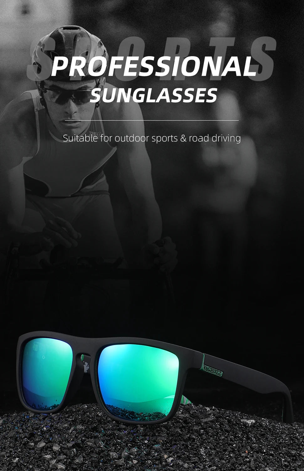 VAGHOZZ Classic UV400 Sunglasses