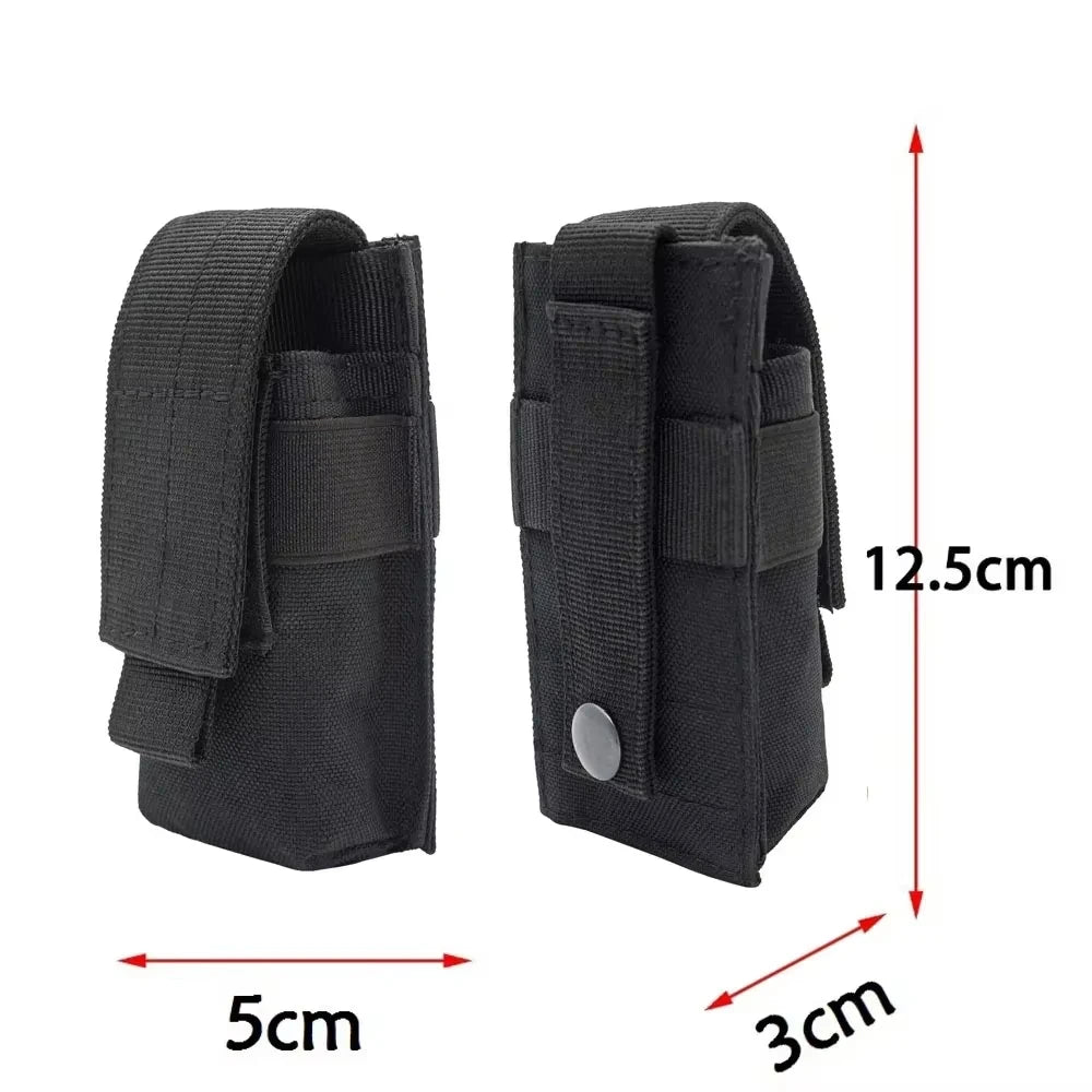 DIZETION Tactical MOLLE Flashlight Pouch