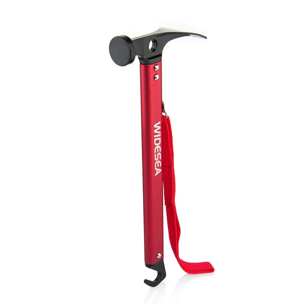 Widesea Stainless Steel Tent Hammer with Stake Puller