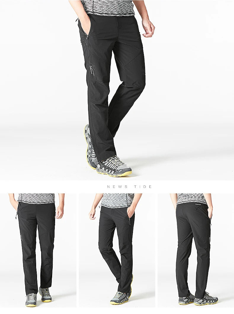 LNGXO Men’s Quick-Dry Waterproof Hiking Pants
